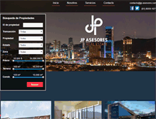Tablet Screenshot of jp-asesores.com